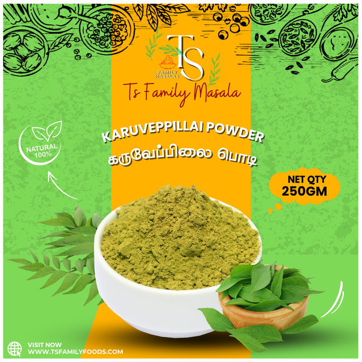 Karuveppillai Powder (கருவேப்பிள்ளை பொடி)