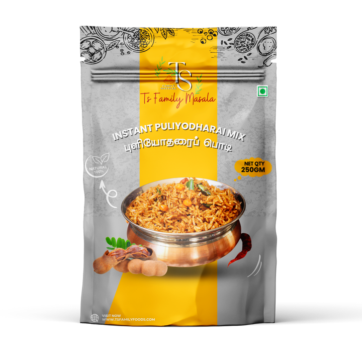 Instant Puliyodharai Mix ( புளியோதரைப் பொடி )