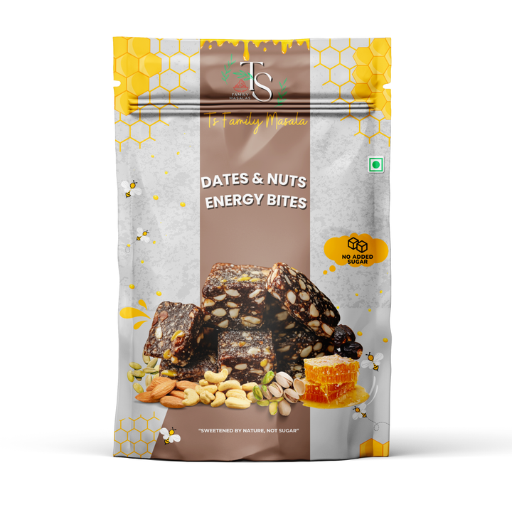 Dates and nuts Energy Bites - No Added Sugar