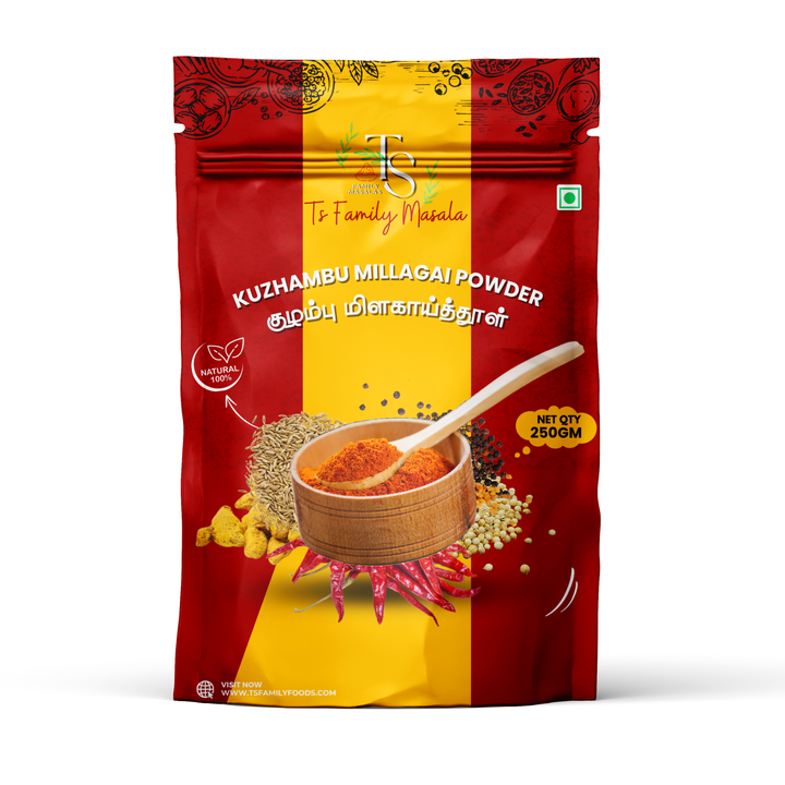 Kuzhambu Chili Powder(குழம்பு மிளகாய் தூள்)
