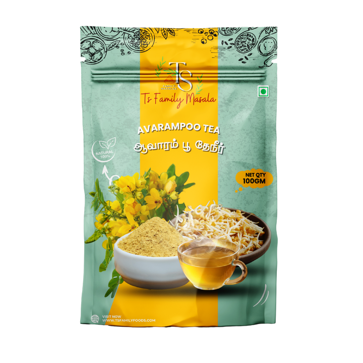 Avarampoo Tea (ஆவாரம் பூ தேநீர்)