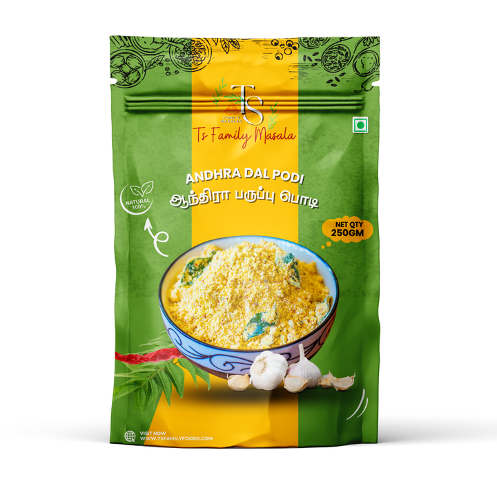 Andhra Dal Powder (ஆந்திரா பருப்பு பொடி )